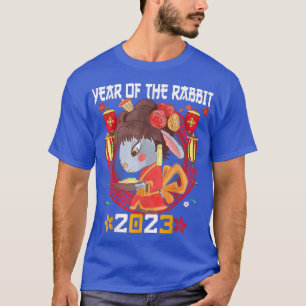 Camiseta Feliz Ano Novo Chinês 2023 Do Rabbit Zod