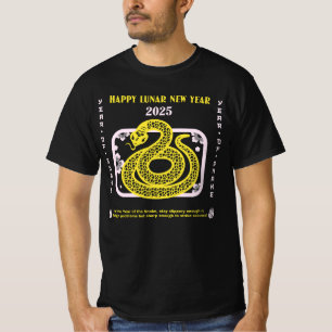 Camiseta Feliz Ano Novo Chinês 2025