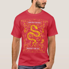 Camiseta Feliz Ano Novo Chinês 2025