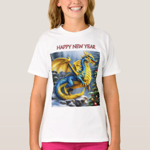 Camiseta Feliz ano novo do Dragão