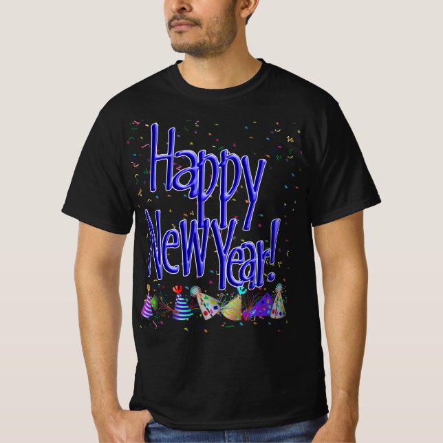 CAMISETA FELIZ ANO NOVO! ESCOLHAS (Frente)