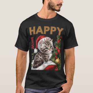 Camiseta Feliz ano novo natal