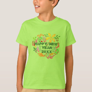 CAMISETA FELIZ ANO NOVO PERSONALIZADO 20XX