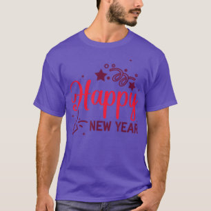 Camiseta Feliz ano novo T-Shirt