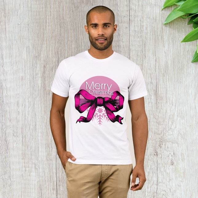 Camiseta Feliz Arco de Natal Mens T-Shirt (Criador carregado)