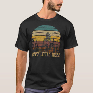 Camiseta Feliz Árvore Retro Bob Shshirt Ross Natal