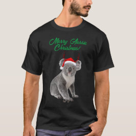 Camiseta Feliz Aussie Christmas Koala