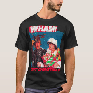 Camiseta Feliz Banda de Natal Vintage Retro Férias dos anos