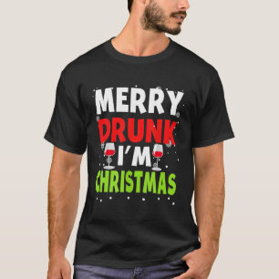 Camiseta Feliz Bebado Eu Sou Malvado Bebendo Citações