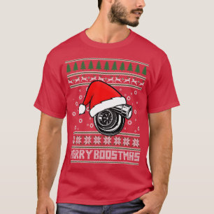 Camiseta Feliz Boostmas Turbo Ugly Natal