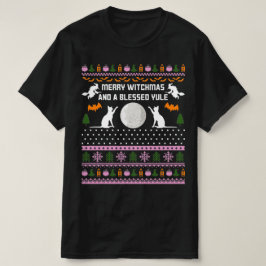 Camiseta feliz brumas e bênção do natal