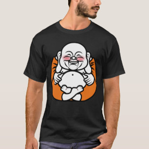 Camiseta Feliz Buda Possibilidade de Felicidade Namastê Bud