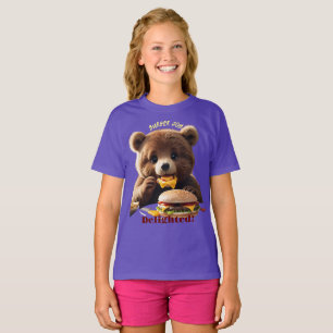 Camiseta Feliz Burger Bear Tee