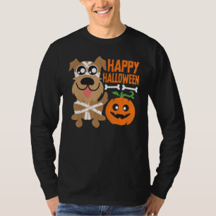 Camiseta Feliz Cachorro das Bruxas Cos de Feliz Dia das Bru