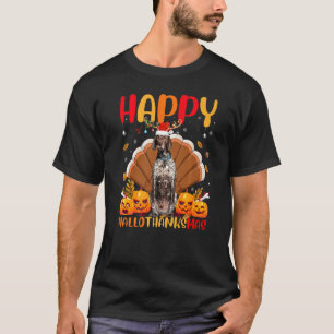 Camiseta Feliz Cachorro de Ponta Alemão Curto