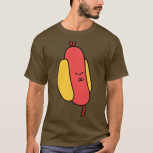 Camiseta Feliz Cachorro Quente