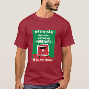 Camiseta Feliz Campanha Motorhom Xmas