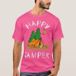 Camiseta Feliz Camper Birthday Engraçado Gift Pai Kids Men<br><div class="desc">Feliz Camper Aniversário Engraçado Gift Pais Homens Legal.</div>