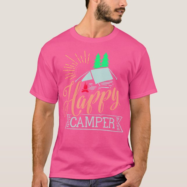 Camiseta Feliz Campo - Campanha Por Homens Mulheres E Crian (Frente)