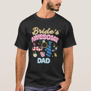 Camiseta Feliz Casamento da Família de Pais Maravilha