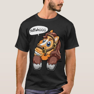 Camiseta Feliz Cavalo Andando Cavalos Pony Feliz Natal