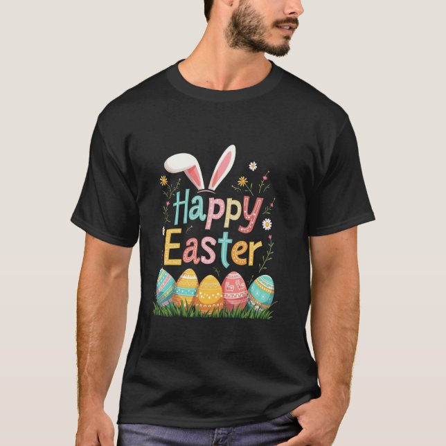 Camiseta Feliz Celebração de Páscoa (Frente)