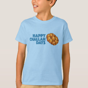 Camiseta Feliz Challah Dias Feriados Hanukkah Chanukah