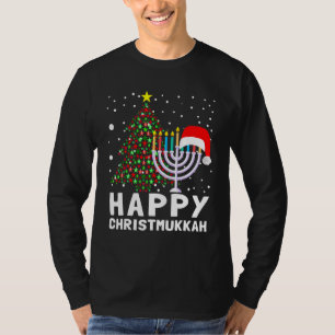 Camiseta Feliz Chrismukkah 2022 Feliz Hanukkah Judaico Chan