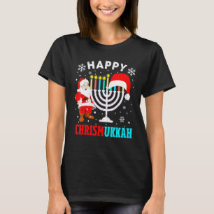 Camiseta Feliz Chrismukkah Hanukkah Natal Jewis 2