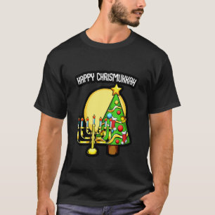 Camiseta Feliz Chrismukkah Hanukkah Natal Jewis 3