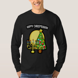 Camiseta Feliz Chrismukkah Hanukkah Natal Jewis 3