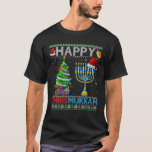 Camiseta Feliz Chrismukkah Natal Judeu Hanukkah Chanuk<br><div class="desc">Feliz Chrismukkah Natal Judeu Hanukkah Chanuk</div>