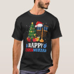 Camiseta Feliz Chrismukkah Natal Judeu Hanukkah Chanuk<br><div class="desc">Feliz Chrismukkah Natal Judeu Hanukkah Chanukah.</div>