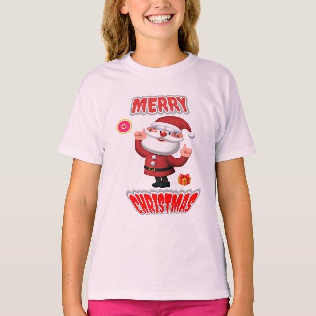 CAMISETA FELIZ CHRISTAMAS (Frente)