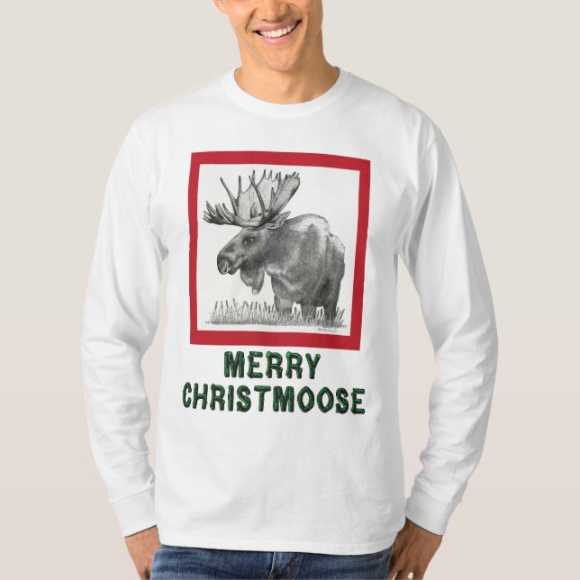 Camiseta Feliz Christmoose (Frente)