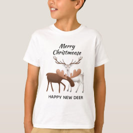Camiseta Feliz Christmoose Happy New Deer