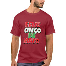 Camiseta Feliz Cinco de Mayo