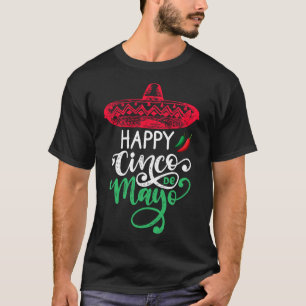 Camiseta Feliz Cinco De Mayo Aniversário Para Mim 5 De Mayo