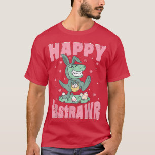 Camiseta Feliz Coelhinho do Dia da Páscoa do Caçador de Ovo