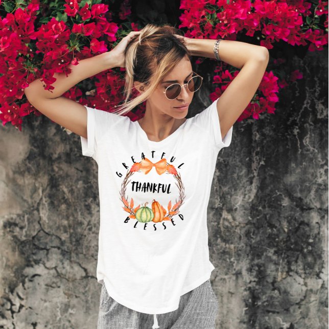 Camiseta Feliz Colheita de Ação de Graças (Thanksgiving T-shirt)