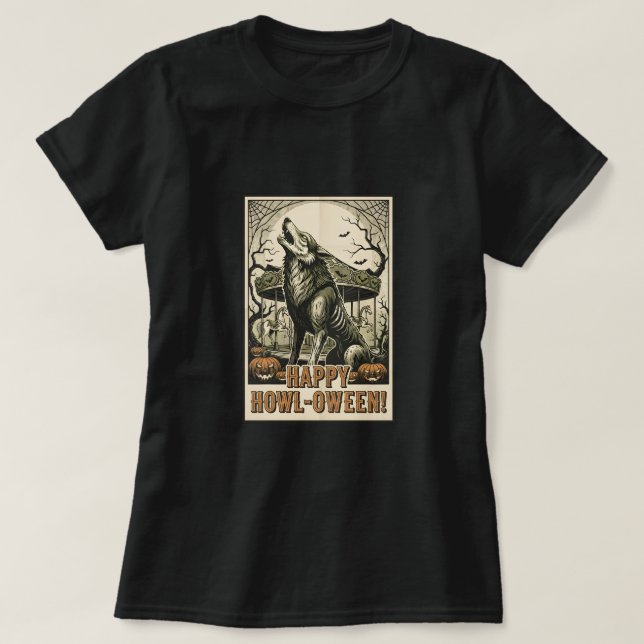 CAMISETA FELIZ COMO-LOWEEN! (Frente do Design)
