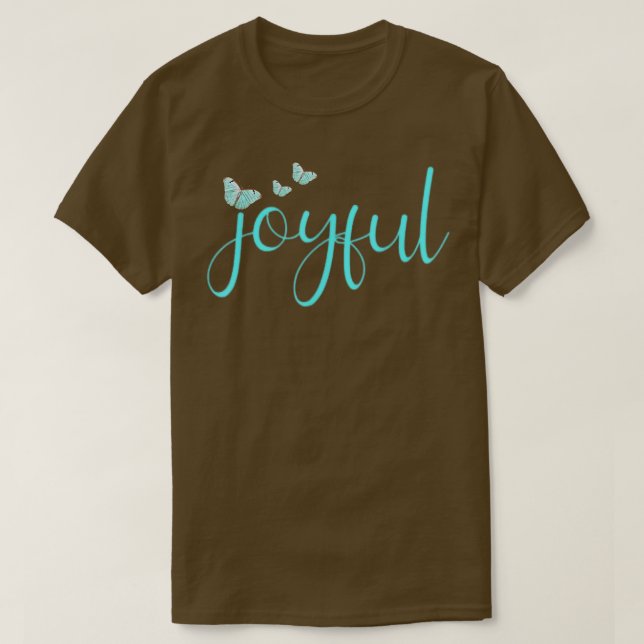 Camiseta Feliz Coração Cristã Fiabilidade (Frente do Design)