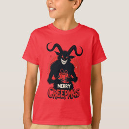 Camiseta Feliz Creepmas Festa do Krampus