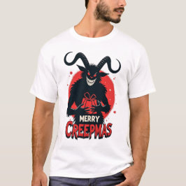 Camiseta Feliz Creepmas Festa do Krampus