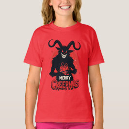 Camiseta Feliz Creepmas Krampus Feriado