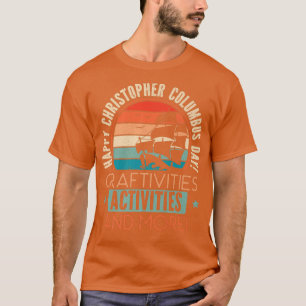 Camiseta Feliz Cristóvão Colombo Dia Italiano Na
