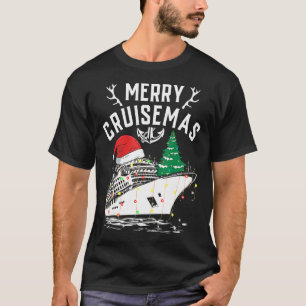 Camiseta Feliz Cruisemas Cruzeiro Navio Natal 1