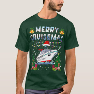 Camiseta Feliz Cruisemas Família Cruise Natal 2021 Engraçad