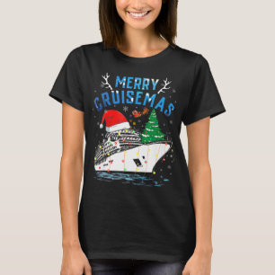 Camiseta Feliz Cruisemas Família Cruise Natal 2022 Engraçad