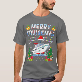 Camiseta Feliz Cruisemas Family Cruise Natal 2023 vinta